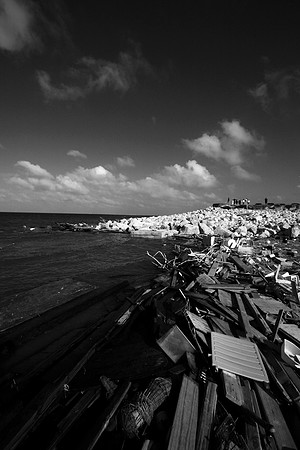 AFTER IKE, GALVESTON, TX
